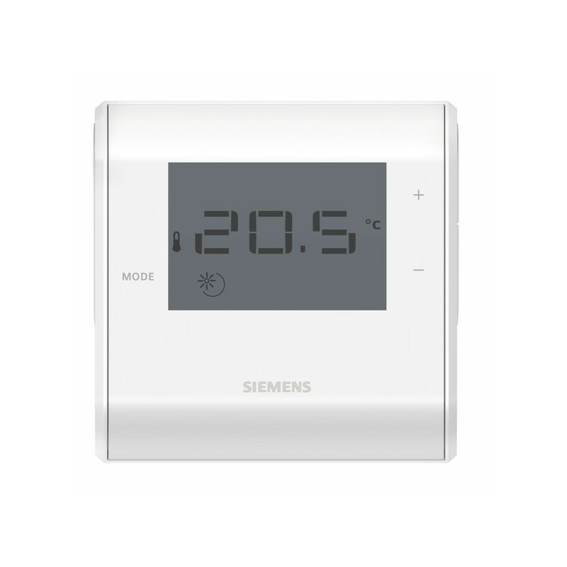 foto del prodotto thermostat ambiance pour chauffage avec batterie siemens rdd50.1