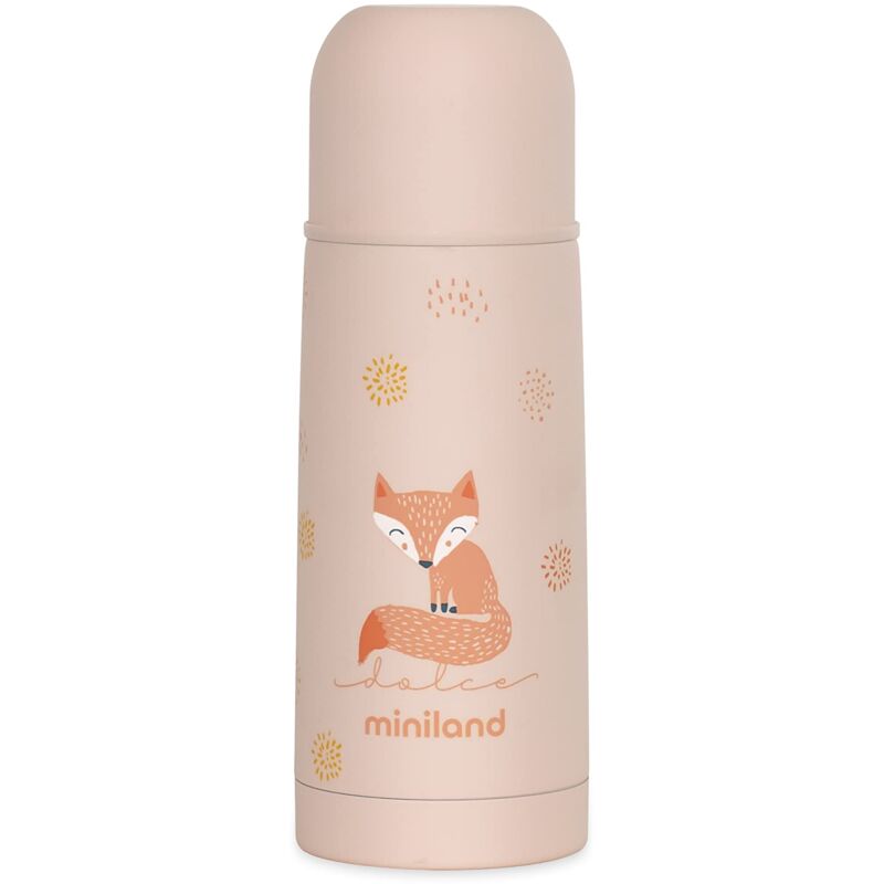 foto del prodotto thermy 350ml candy. thermos in acciaio inox per liquidi da 350ml. bevande calde e fredde pi di 24 ore. miniland