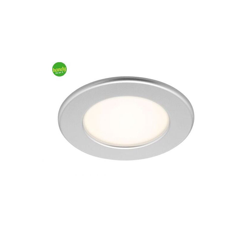 foto del prodotto thin incasso briloner 11,5cm 3000k 6w cromo