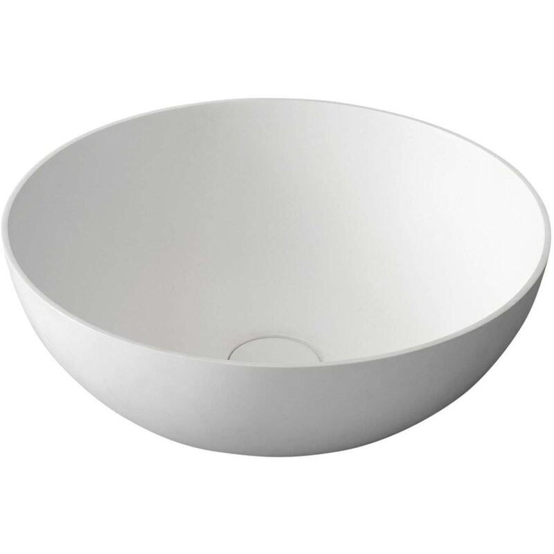 immagine 0 del prodotto thin lavabo da appoggio 39x15 cm, bianco opaco wn185 sapho