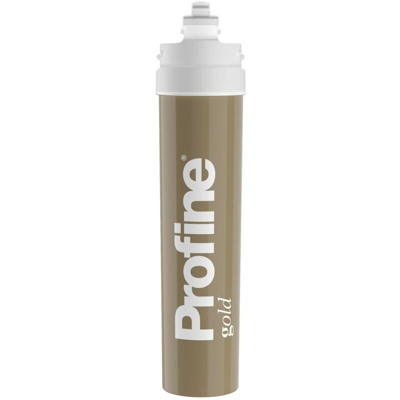foto del prodotto think water filtro profine gold medium cartuccia di filtrazione ultra da 0,1 micron ioni d argento al carbone attivo