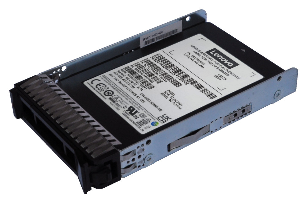 foto del prodotto thinksystem 2.5 multi vendor 480gb read intensive sata 6gb hs ssd v2 4xb7a90873