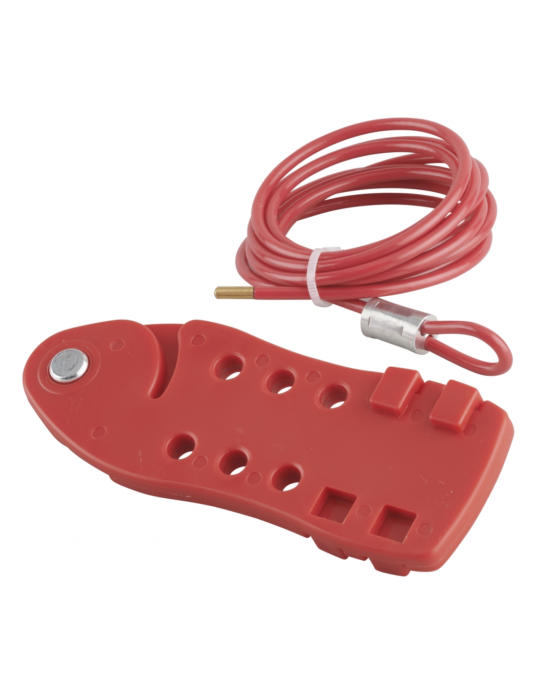 foto del prodotto thirard cavo di blocco regolabile 5 mm lunghezza 2,00 m, lockout tagout loto