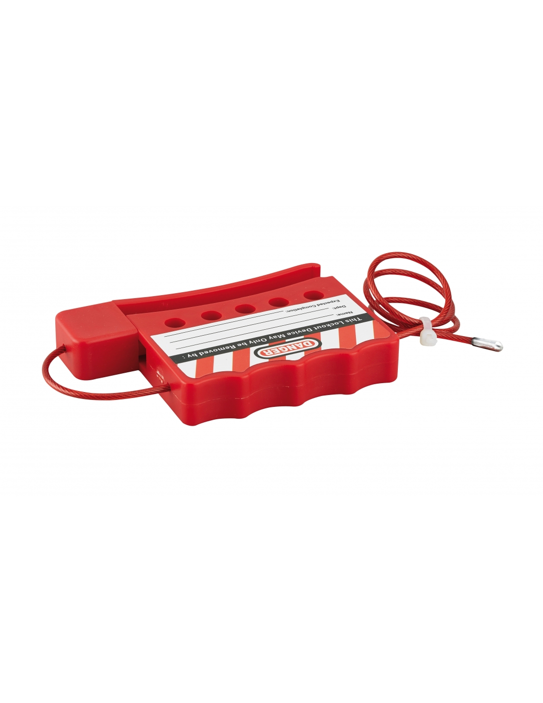 foto del prodotto thirard cavo regolabile 3 mm lungo 0,60 m, lockout tagout loto