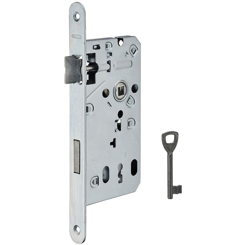 foto del prodotto thirard serratura da incasso patent per porta interna, asse 50 interasse 72, 1 chiave