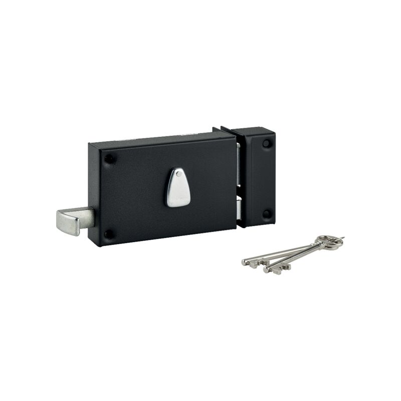 foto del prodotto thirard serratura orizzontale a 6 scanalature 140x88 mm con tirante destra 032010