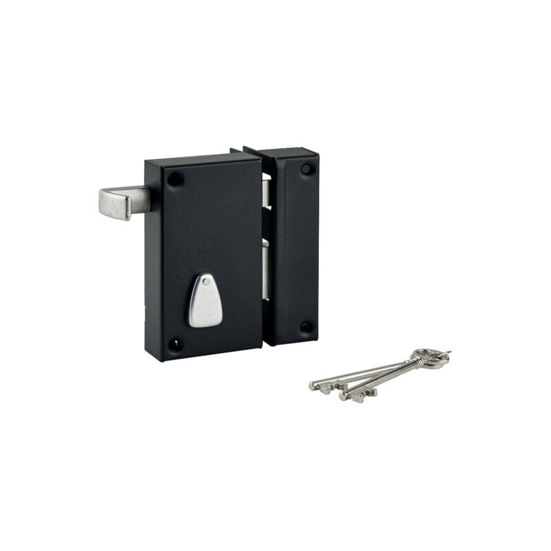 foto del prodotto thirard serratura verticale 6 scanalature 130x75 mm con tirante destra 034010