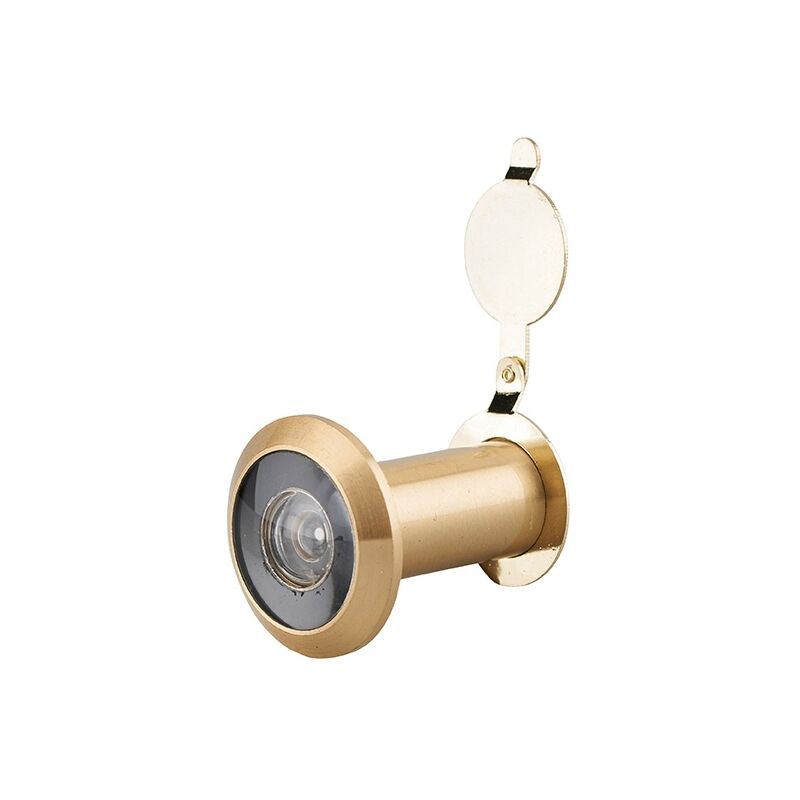 foto del prodotto thirard spioncino ottico 200 in ottone, ignifugo, con coperchio otturatore