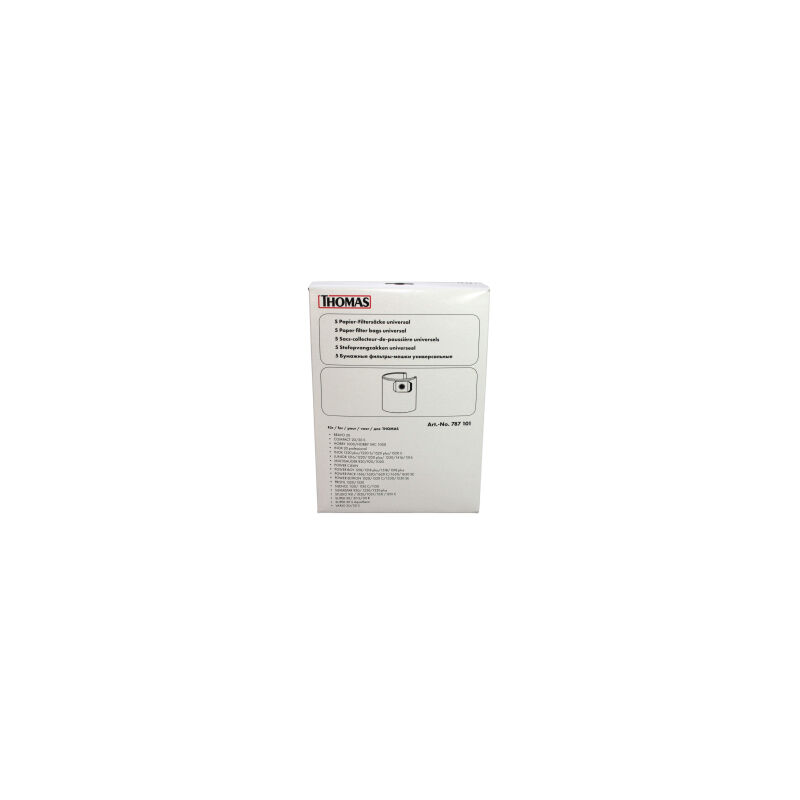 foto del prodotto thomas 787101 filter bag 201 ve5 