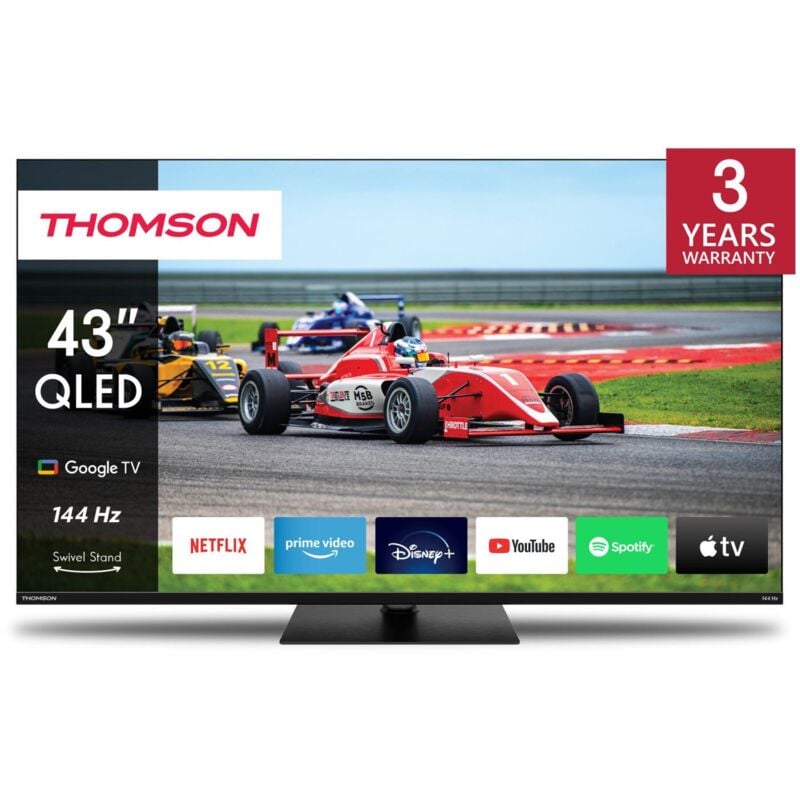 foto del prodotto thomson 43qg7c14 tv 109,2 cm 43pollici 4k ultra hd smart tv wi fi nero