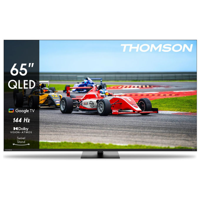 foto del prodotto thomson 65 pollici qled pro 144hz google tv