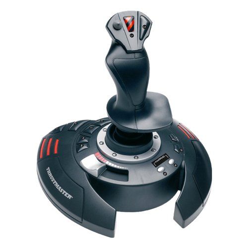 foto del prodotto thrustmaster t.flight stick x joystick pc,playstation 3 analogico usb nero, rosso, argento - 2960694