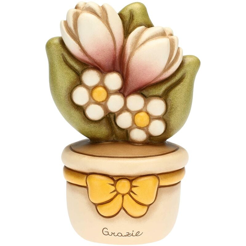 foto del prodotto thun vasetto decorativo con fiori bomboniere e accessori per la casa ceramica 9,5 cm 16,5 cm h