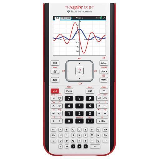 foto del prodotto ti nspire cx ii t