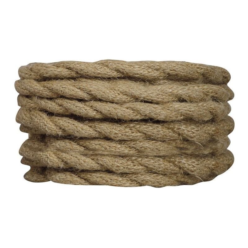 foto del prodotto tibelec cavo intrecciato 074230 beige 300 mm