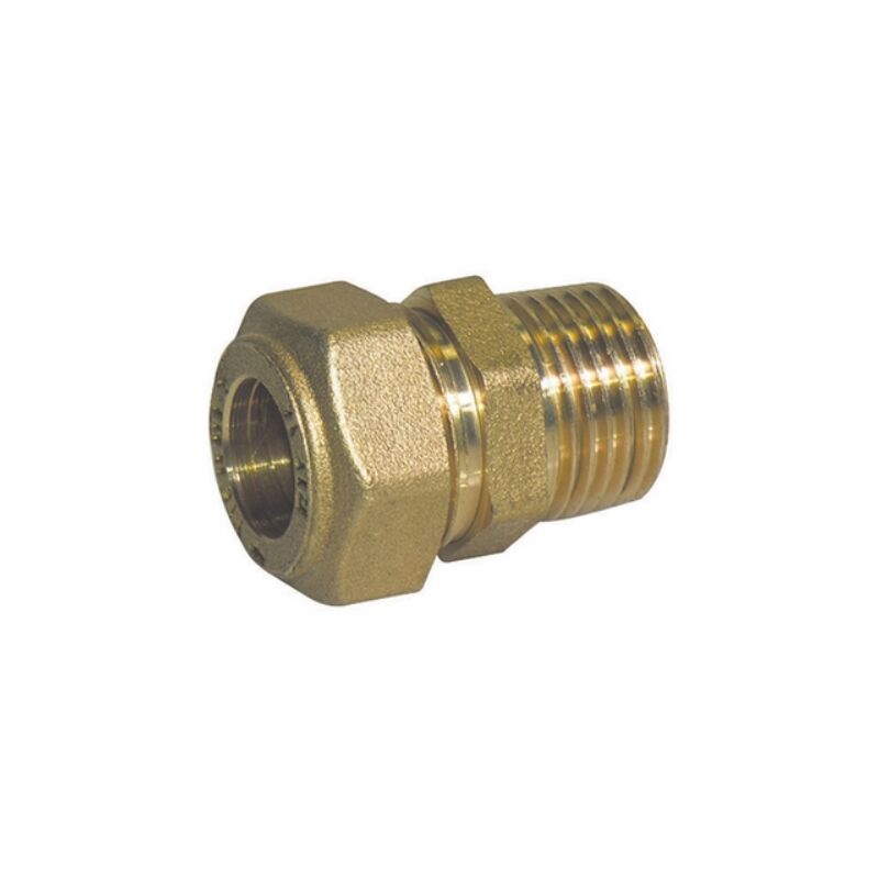 foto del prodotto tiemm raccordo diritto o ring maschio conico e gas 1 2 x 10 e