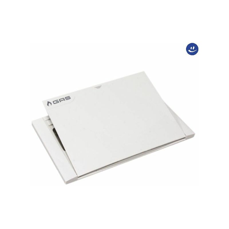 foto del prodotto tiemme placca per collettore gas modello 1874 in abs 195x120 mm 2 vie