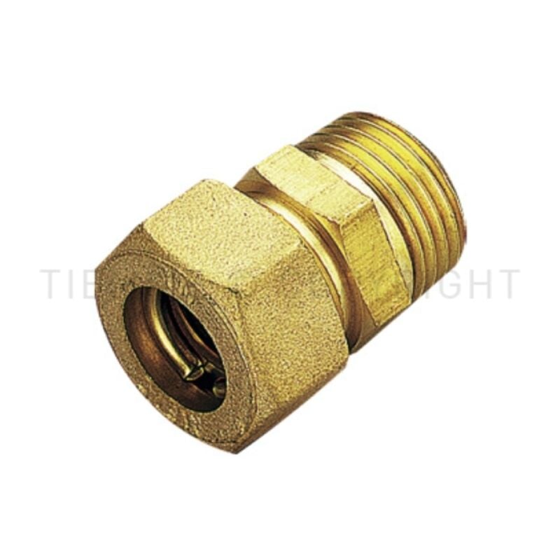 foto del prodotto tiemme raccordo diritto maschio a compressione tenuta oring 14 x 1 2 1300001