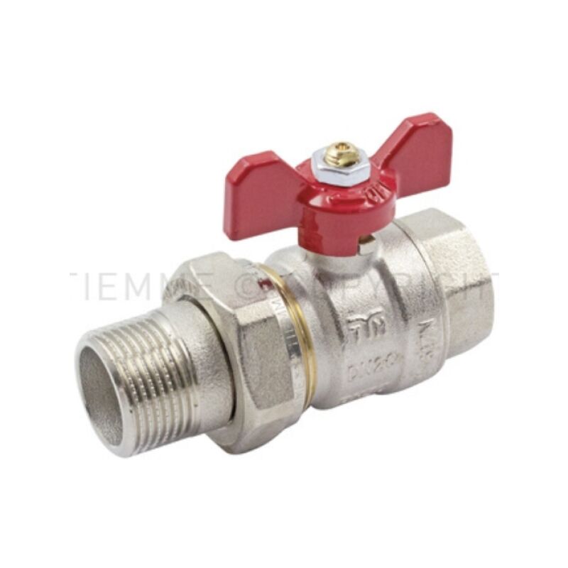 foto del prodotto tiemme valvole a sfera maschio femmina iso 228 2120001