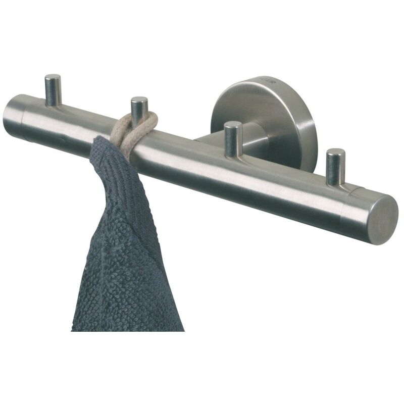 foto del prodotto tiger boston griglia con ganci multipli, acciaio inox spazzolato, 19,5 x 5 x 5,4 cm