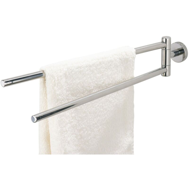 foto del prodotto tiger boston portasciugamani a 2 bracci, acciaio inox lucidato, 5 x 9,5 x 51 cm