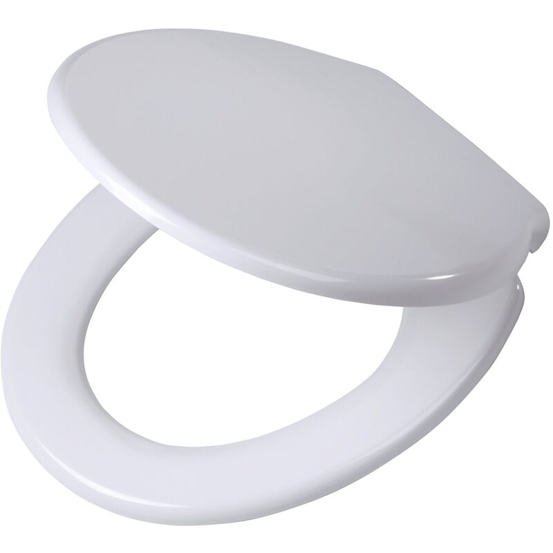 foto del prodotto tiger burton sedile wc, acciaio inox, duroplast, bianco, 37,3 x 5,5 x 44,2 cm