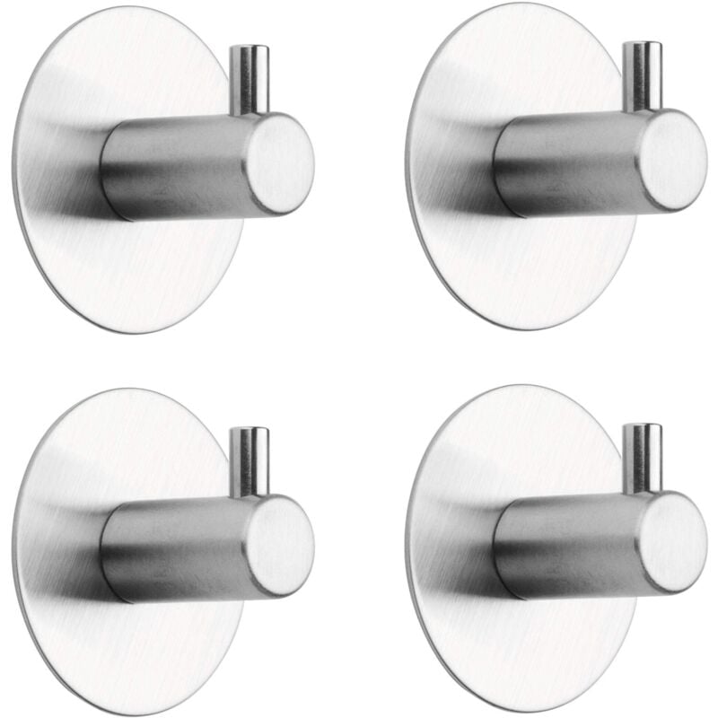 foto del prodotto tiger - rhino - set di 4 ganci in acciaio inox spazzolato