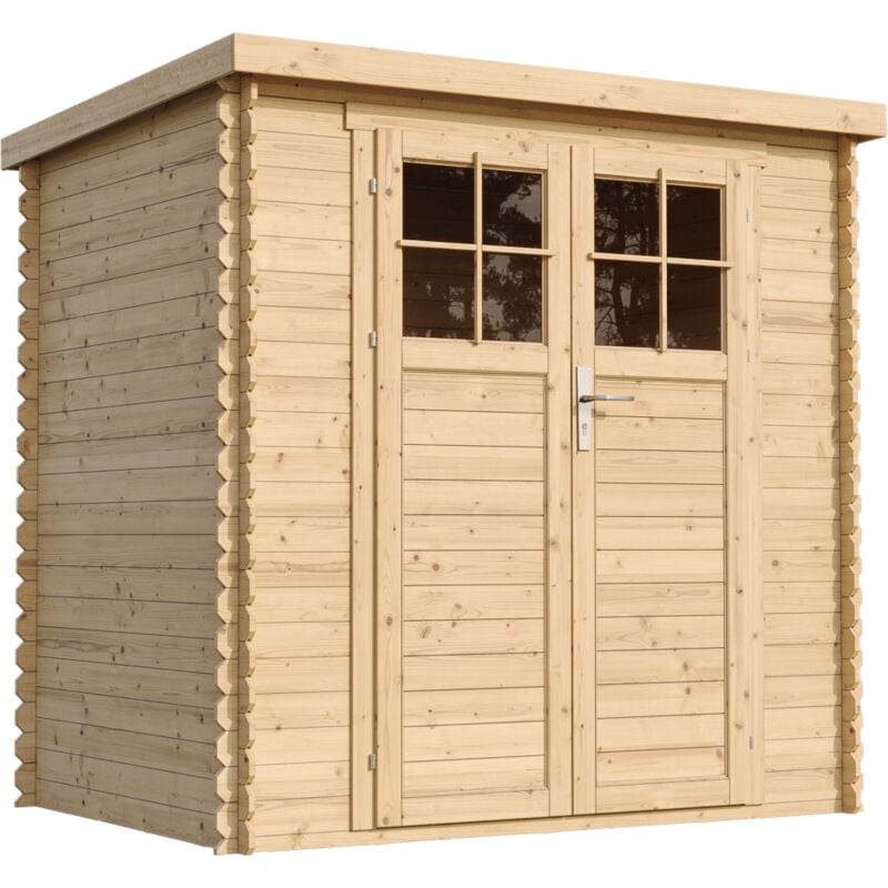 foto del prodotto timbela m311f m311g casetta da giardino in legno per esterni con porta con serratura di alta qualit h200 x 204 x 142 cm piccola casetta in