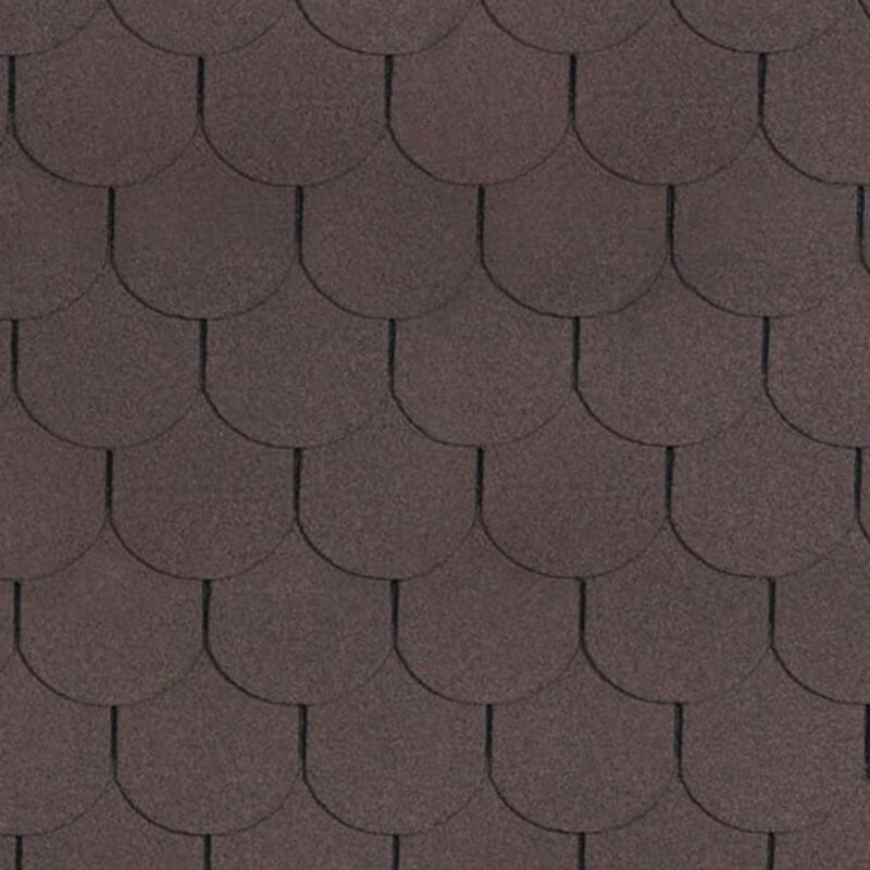foto del prodotto timbela tegole bituminose beaver, copertura bituminosa di colore marrone 3 m2 b brown