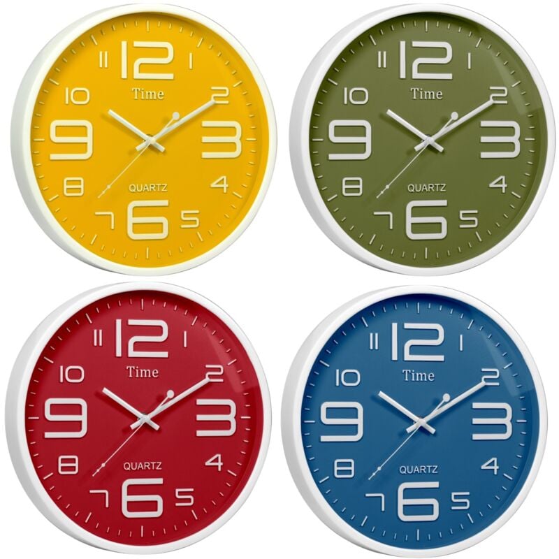 foto del prodotto time orologio panama diametro da 30 cm in colore assortito maury s