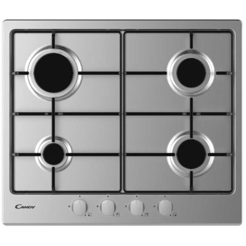 foto del prodotto timeless cel6pbrx acciaio inossidabile da incasso 59 cm gas 4 fornello i - candy