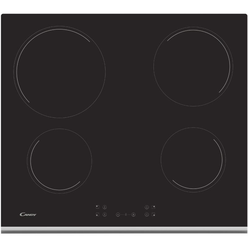 foto del prodotto timeless ch64xb. colore del prodotto nero, posizionamento dell apparecchio da incasso, dimensione della larghezza del piano cottura 59 cm. tipo di