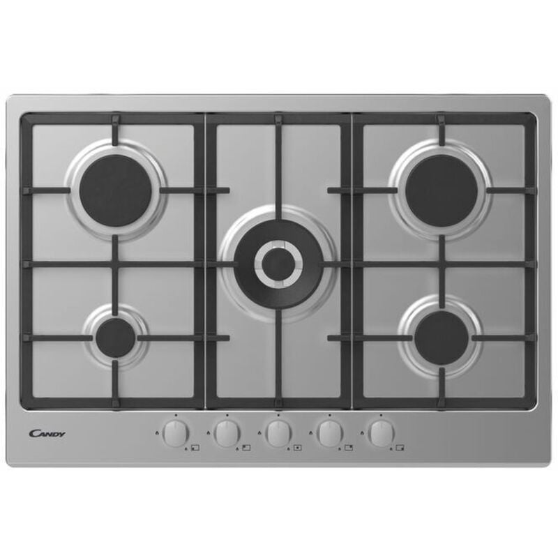 foto del prodotto timeless chg74wx. colore del prodotto acciaio inox, posizionamento dell apparecchio da incasso, dimensione della larghezza del piano cottura 74.5