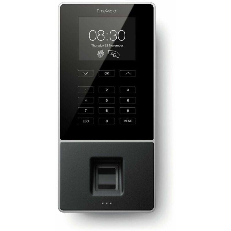 foto del prodotto timemoto tm-626 - terminale di registrazione delle impronte digitali e rfid, fino a 200 utenti - include una soluzione di gestione dei dipendenti