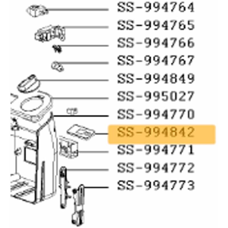 foto del prodotto timer codice ss 994842 friggitrice seb 329240