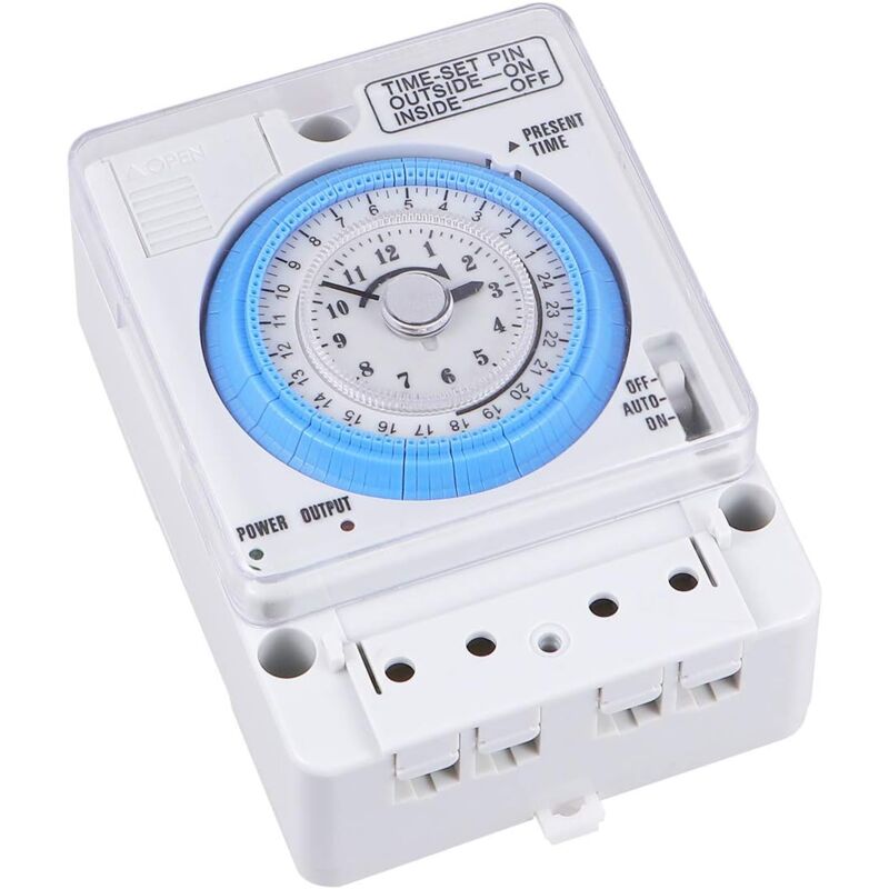 foto del prodotto timer da cucina meccanico 12vac dc portatile 