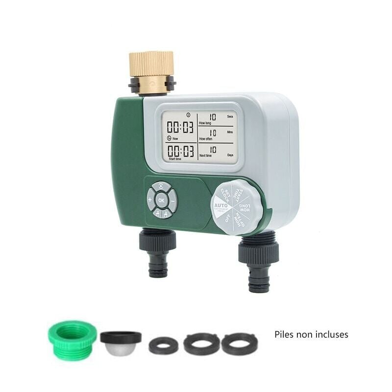 immagine 0 del prodotto timer de l arroseur, minuterie d eau for robinet de tuyau de jardin, minuteur d eau programmable avec retard de pluie syst me d irrigation