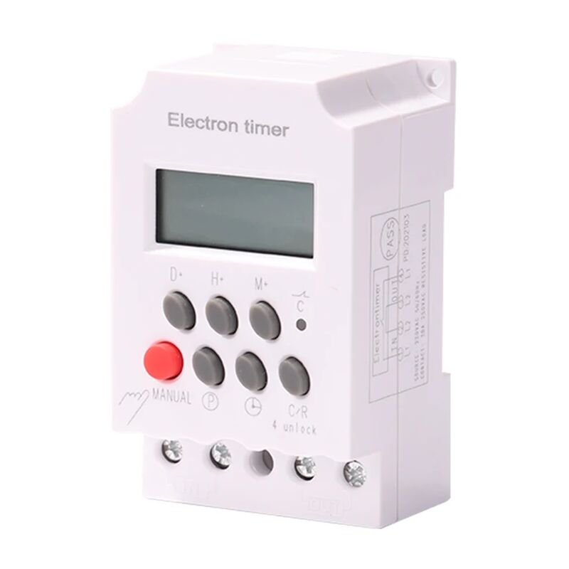 foto del prodotto timer digitale 220v programmatore settimanale microcomputer