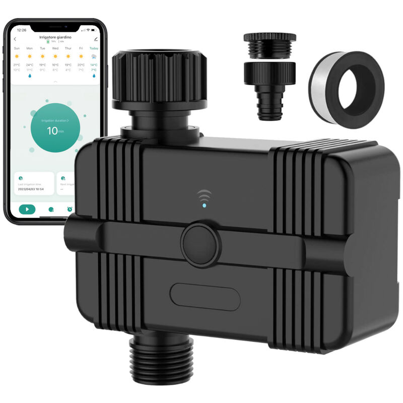 immagine 0 del prodotto timer irrigazione wi fi centralina giardino irrigatore prato automatico gestione da app smartphone
