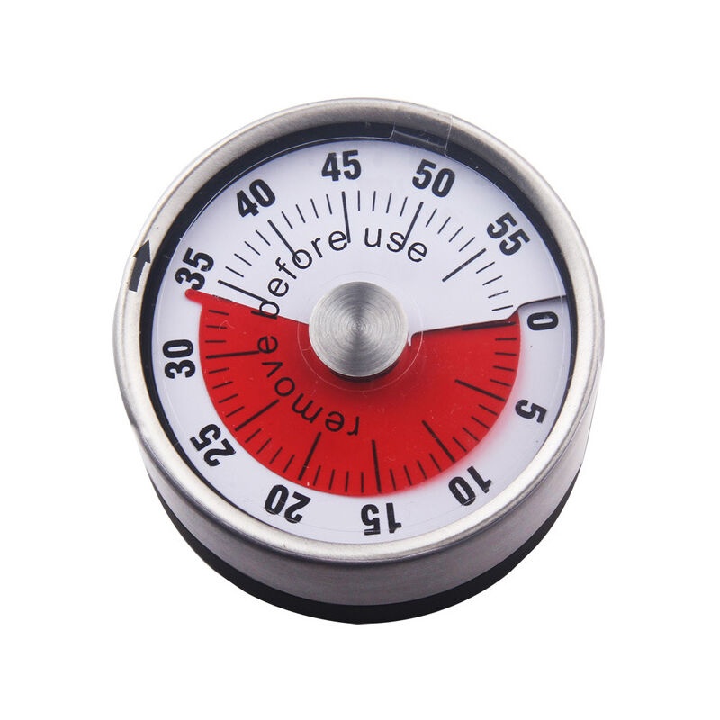 foto del prodotto timer meccanici e magnetici di base. massimo 60 minuti. allarme sonoro quando il tempo treetalk