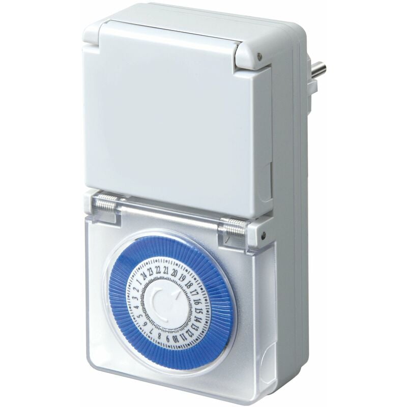 foto del prodotto timer meccanico mmz 44 ip44, bianco, 1506170 brennenstuhl