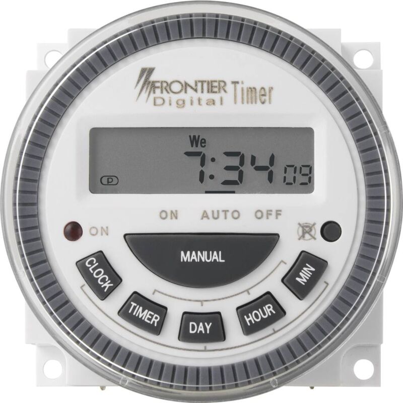 foto del prodotto timer montaggio a pannello frontale digitale 230 v ac 4000 w