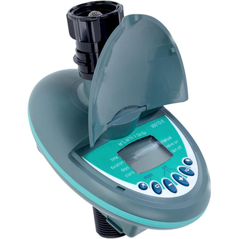 foto del prodotto timer per irrigazione timer programmabile per irrigatore digitale lcd da 3 4 con irrigazione automatica da giardino con cavo e copertura
