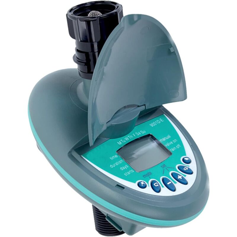 foto del prodotto timer per irrigazione timer programmabile per irrigazione digitale lcd da 3 4 con irrigazione automatica del giardino e copertura impermeabile