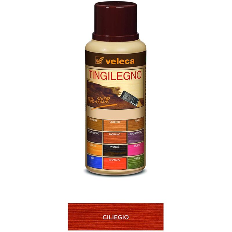 foto del prodotto tingilegno colorante per legno concentrato 250 gr veleca ciliegio