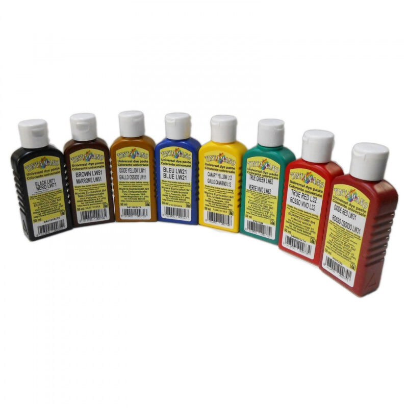 foto del prodotto tintamano 50ml colorante universale per pittura smalto impregnante, colori giallo canarino