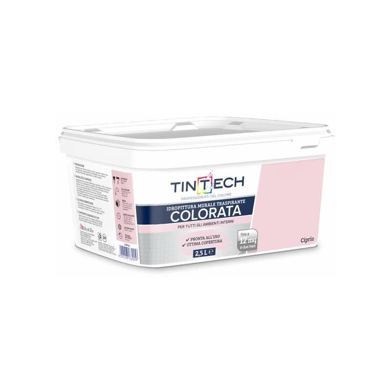 foto del prodotto tintech idropittura traspirante cipria 2,5 l