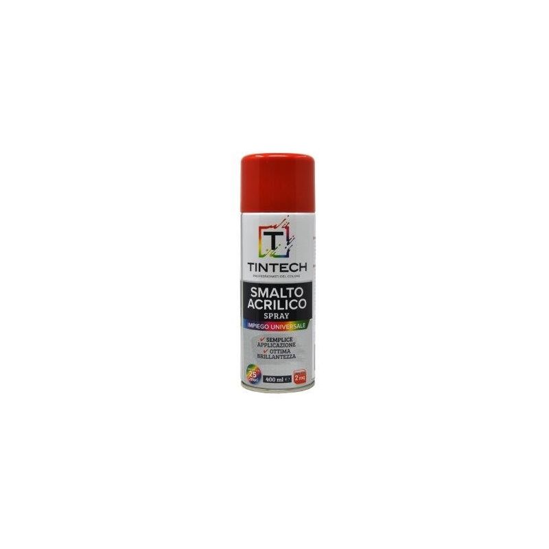 foto del prodotto tintech smalto spray 400ml rosso fuoco