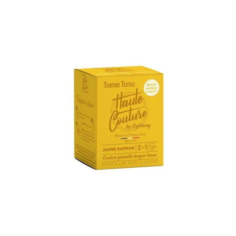 foto del prodotto tintura tessile giallo zafferano 350 g