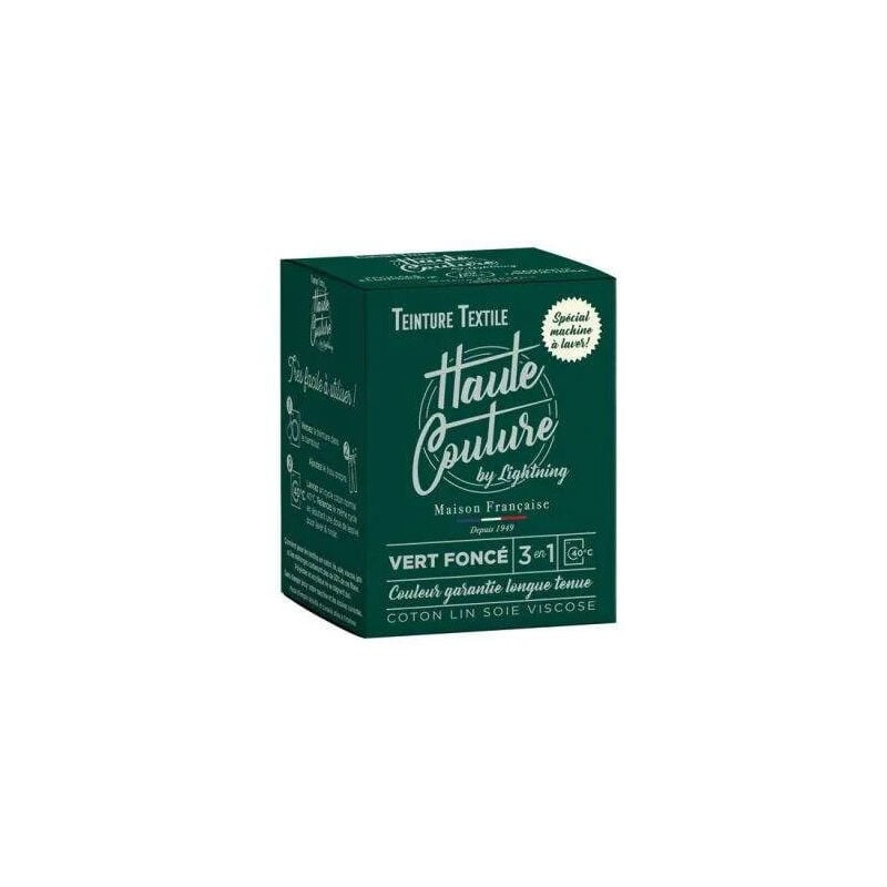 foto del prodotto tintura tessile verde scuro 350g